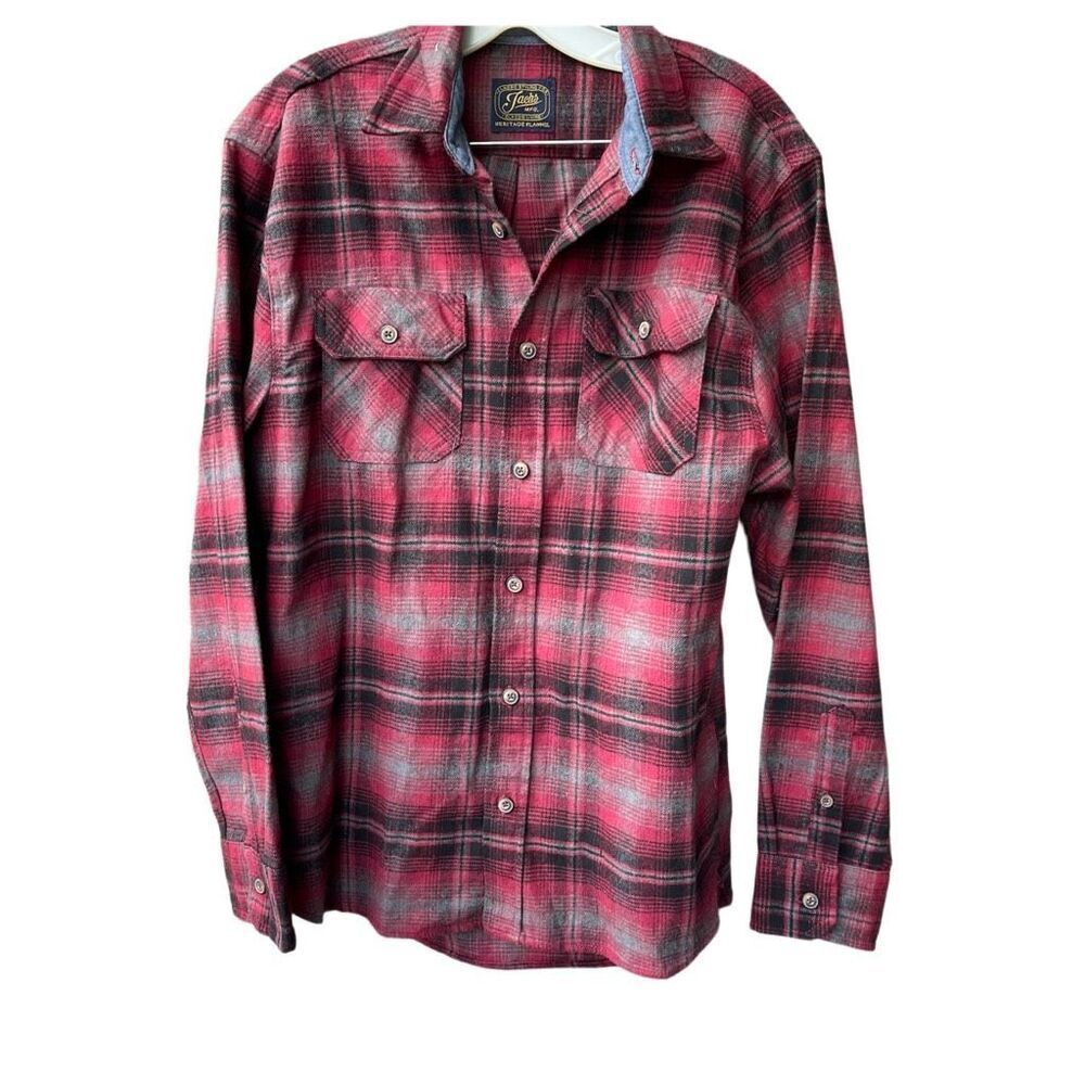 Men’s Jachs MFG size M Heritage flannel button up shirt